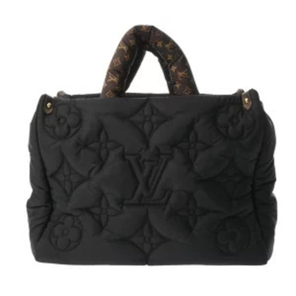 Louis Vuitton LV Pillow OnTheGo Black Brown Recycled Handbag